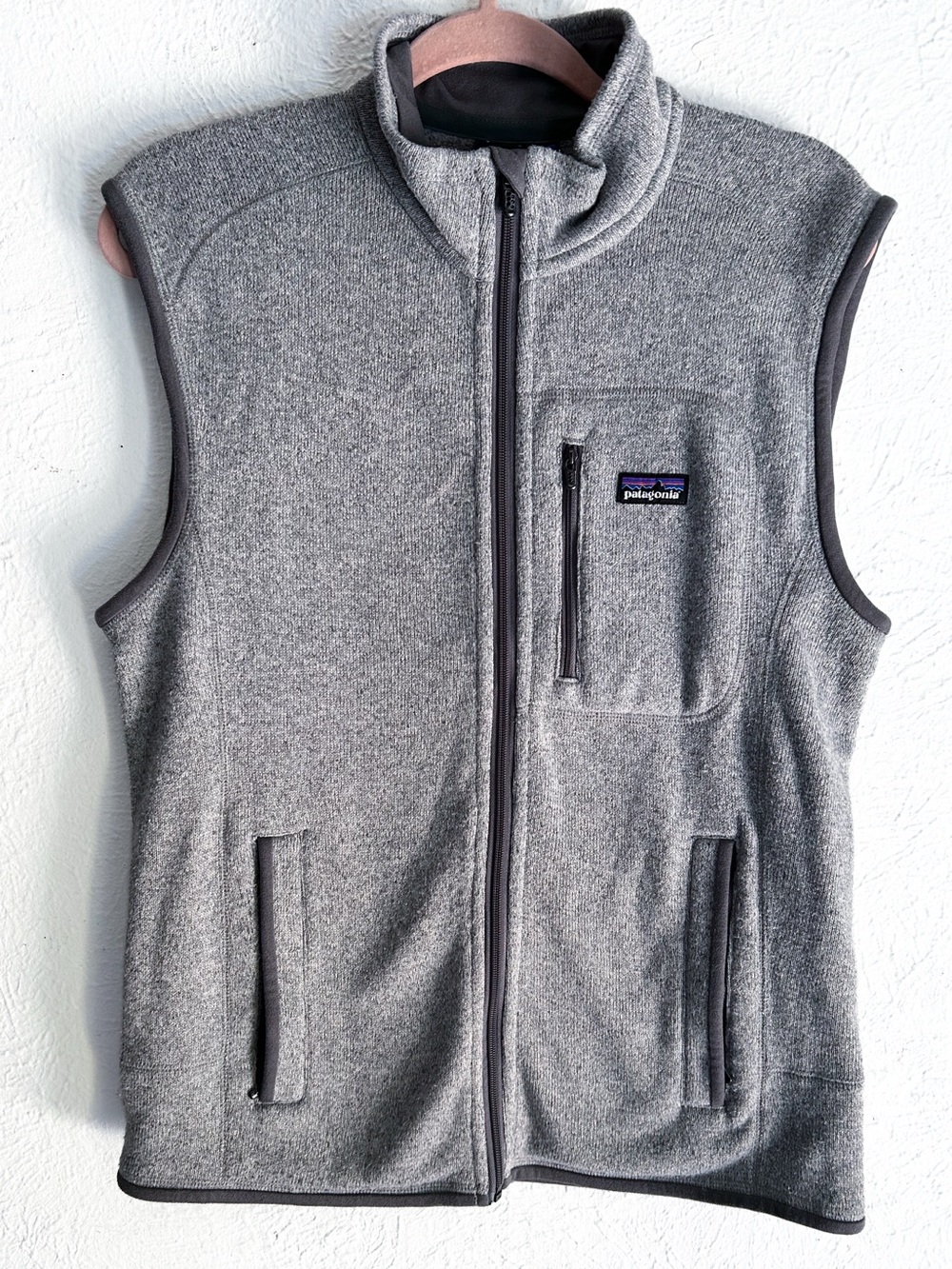 Patagonia Men's Better Sweater Vest Grey Medium Gorpcore